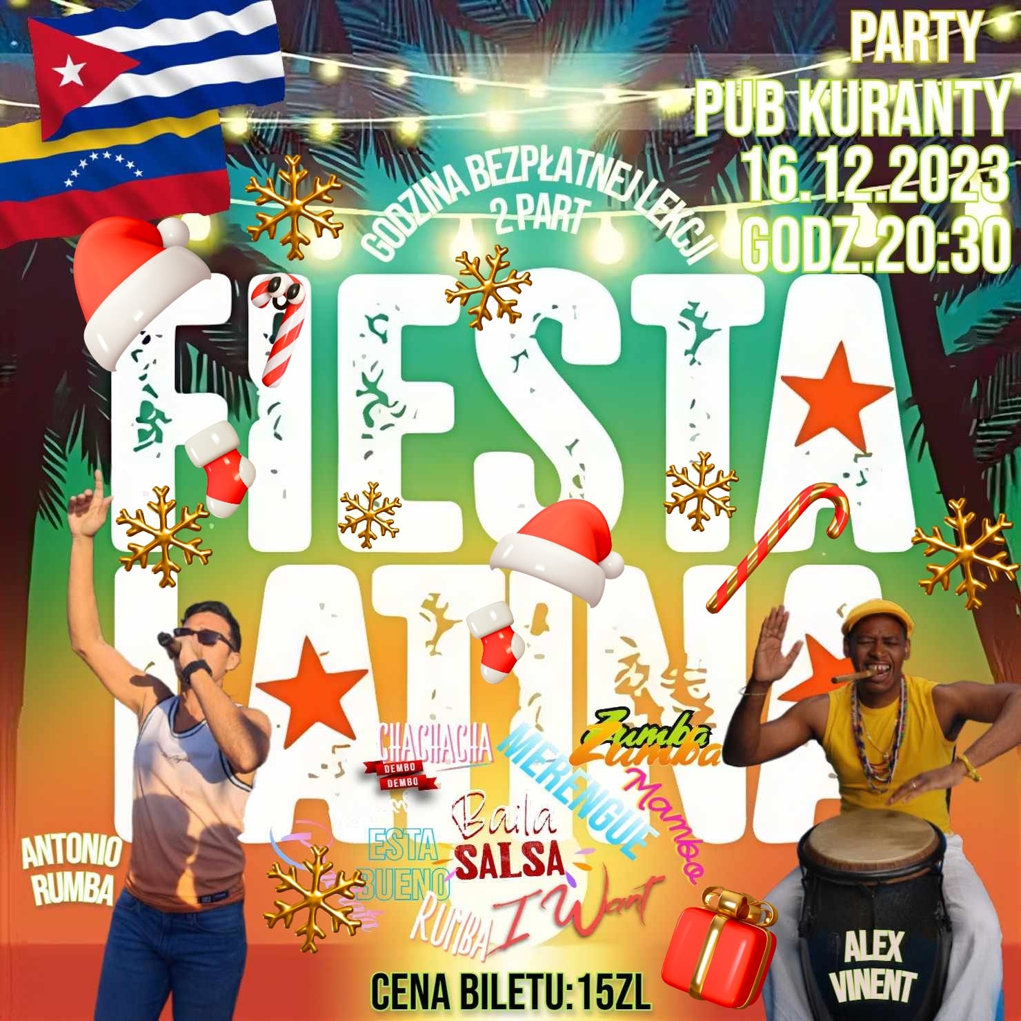 Mikołajkowa Fiesta Latina