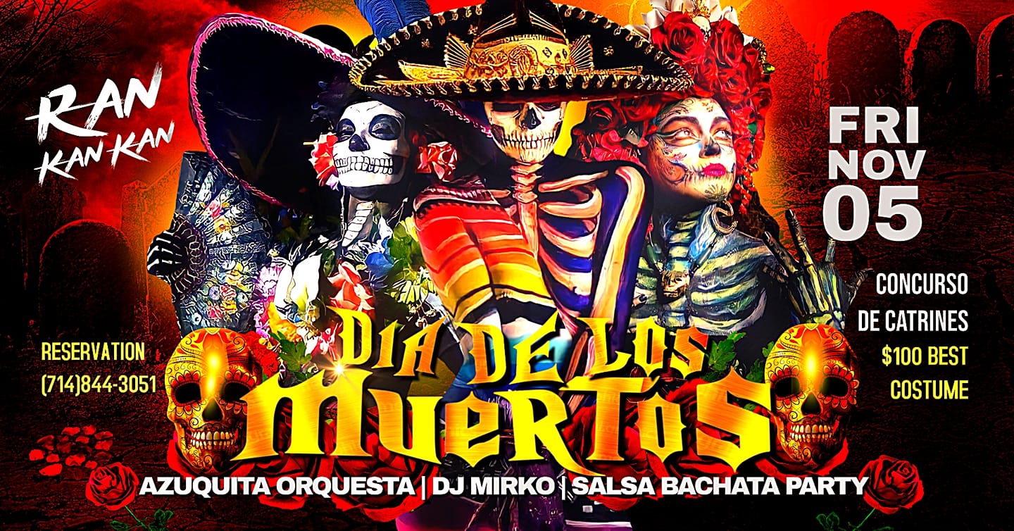 RanKanKan CELEBRATING DIA DE LOS MUERTOS CONCURSO DE CATRINES