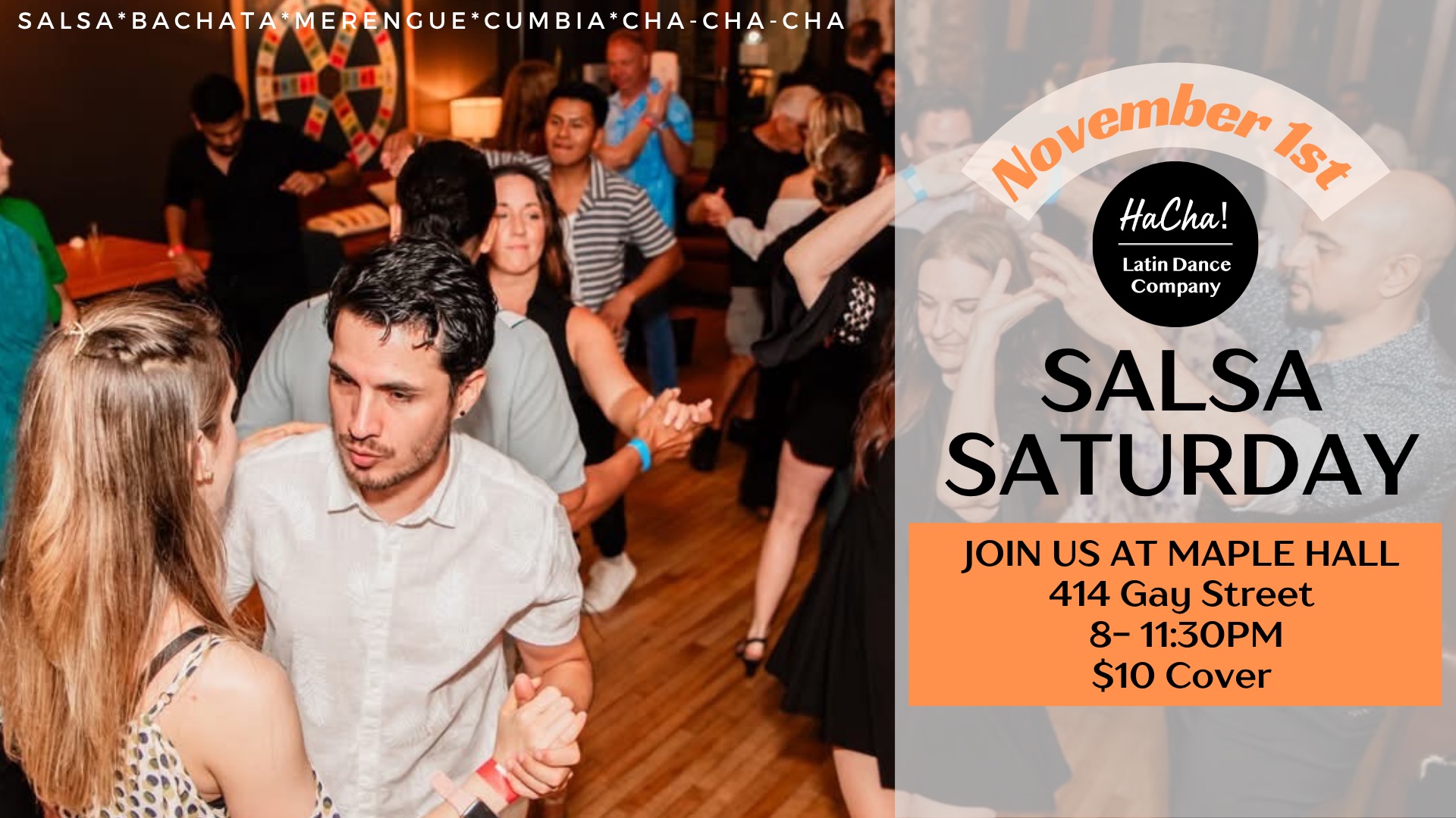 Salsa Saturday @ Maple Hall Knoxville TN