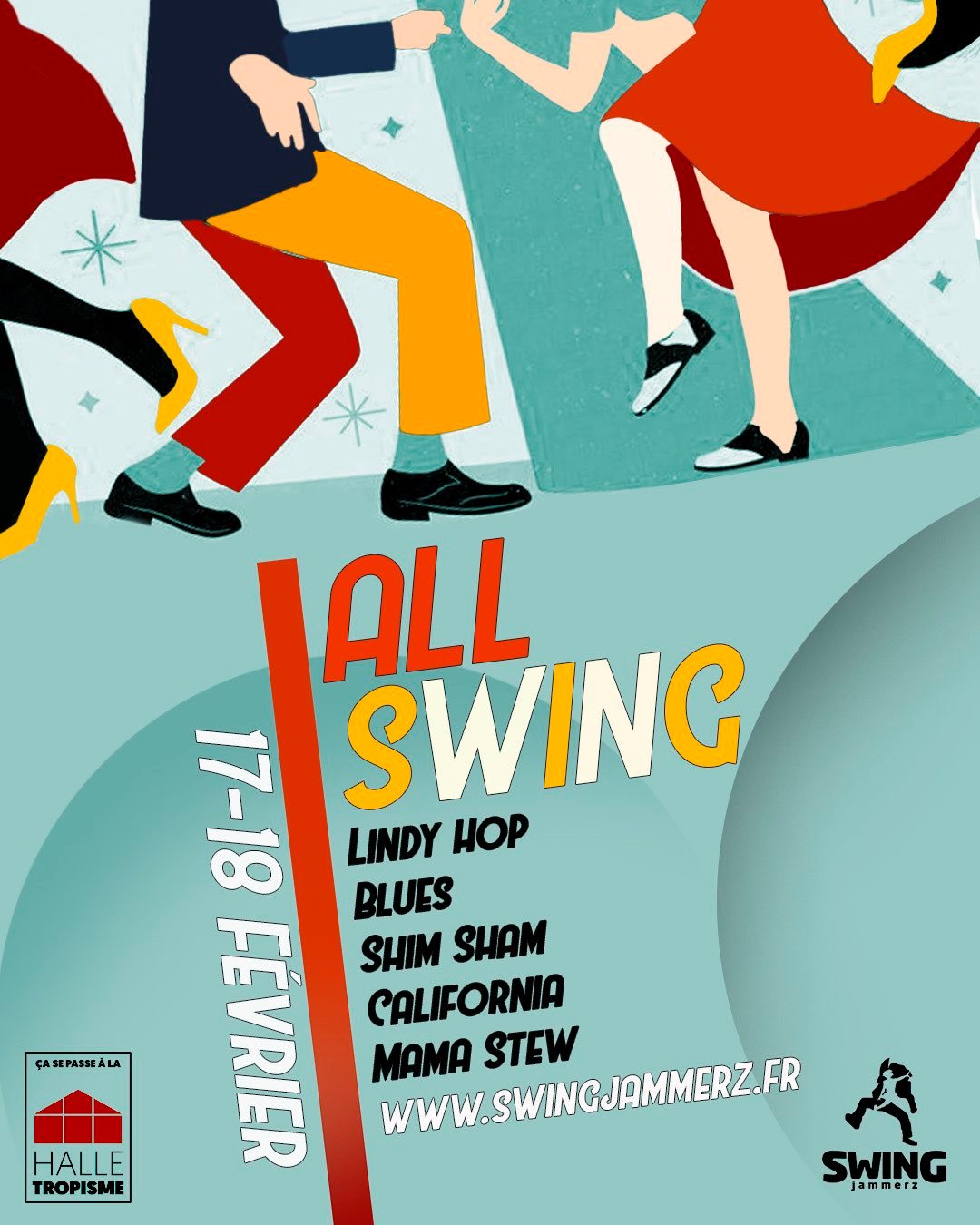 All Swing 100% Jammerz, lindy et routines!