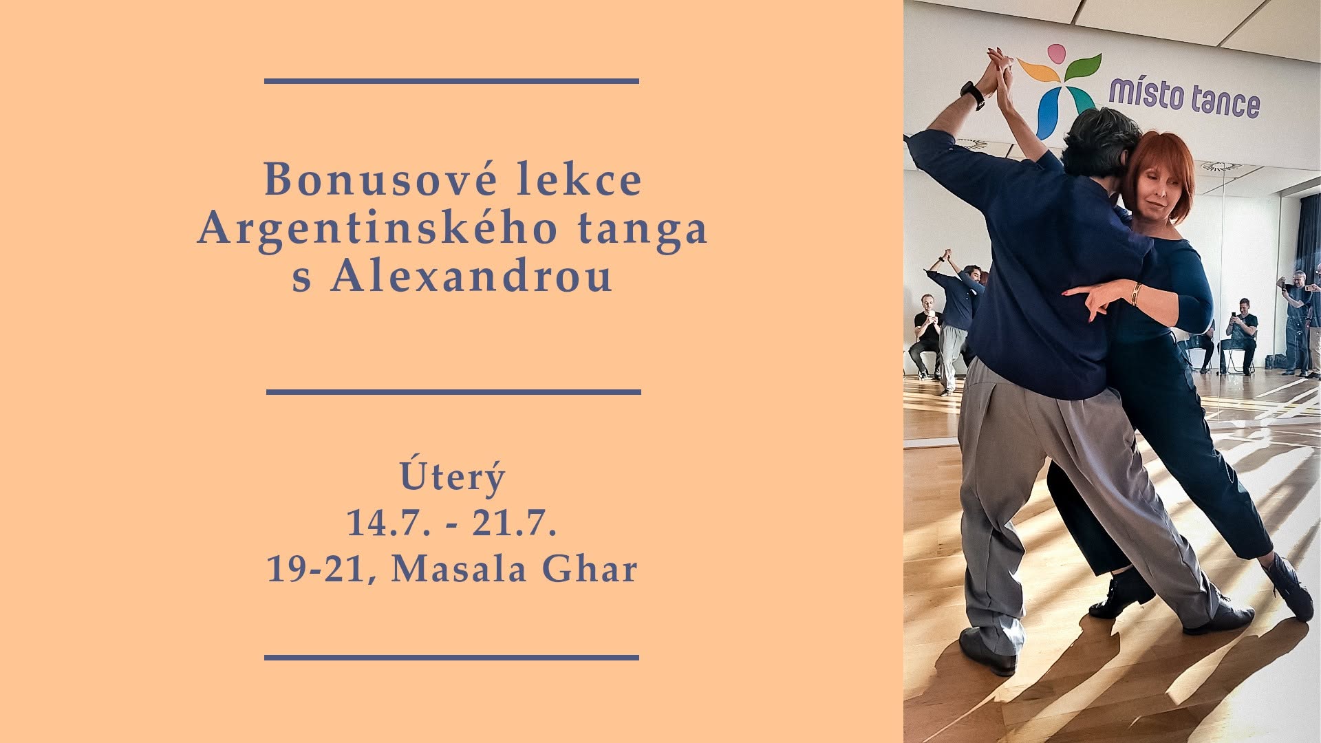 Bonusové lekce Argentinského Tanga s Alexandrou