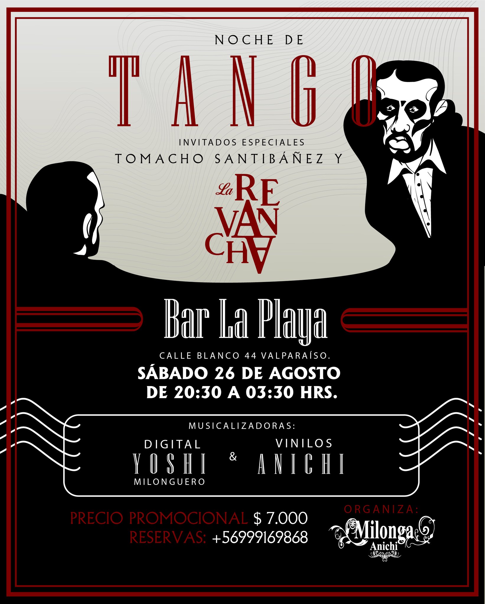 Milonga Anichi 26 8 23 Bar La PlayaValparaiso