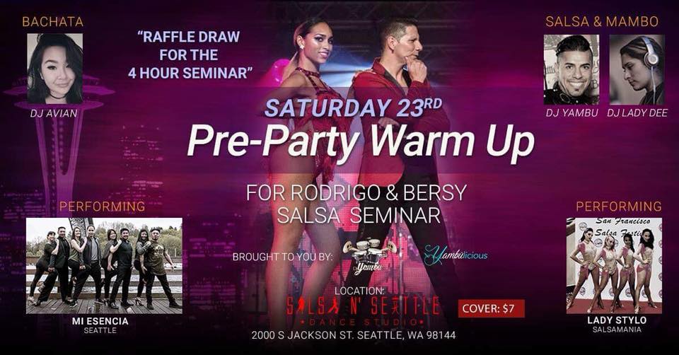 Pre-party B4 Rodrigo & Bersy - Get Loosened up!!