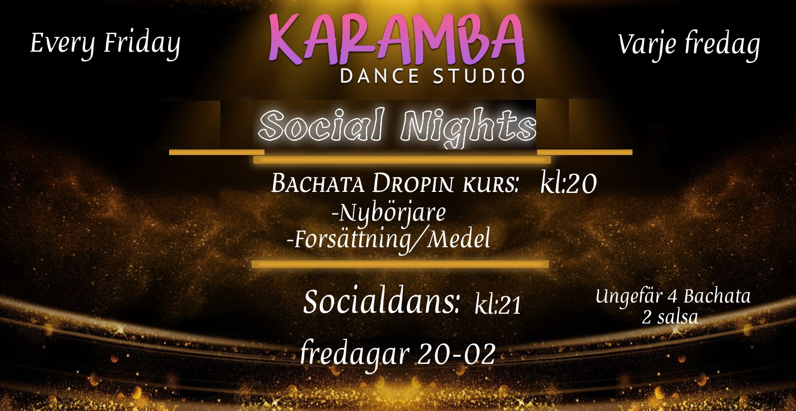 KarambaDS Social nights