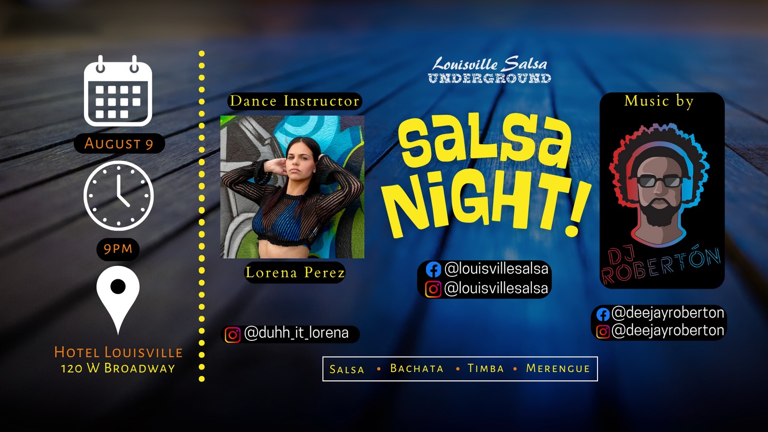 Salsa Night at Hotel Louisville