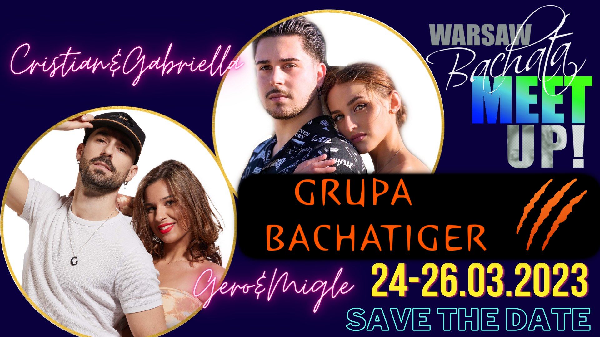 8th edition of Warsaw Bachata Meet Up! - Double edition - grupa Bachatiger