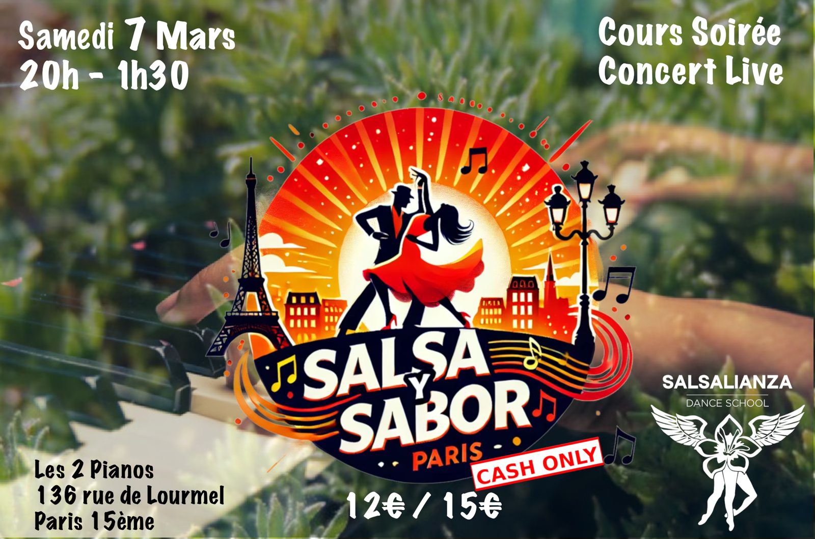 Salsa Y Sabor -- Soiree Samedi 7 Mars