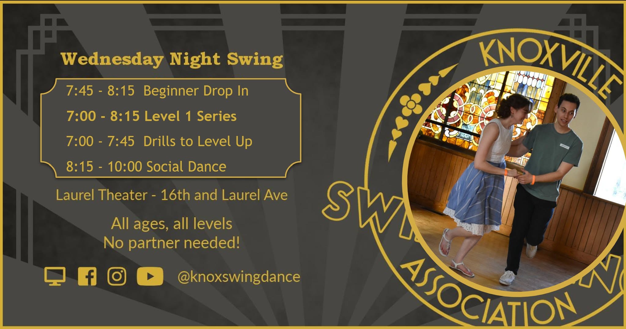 Lindy Hop - Level 1 Swing Series