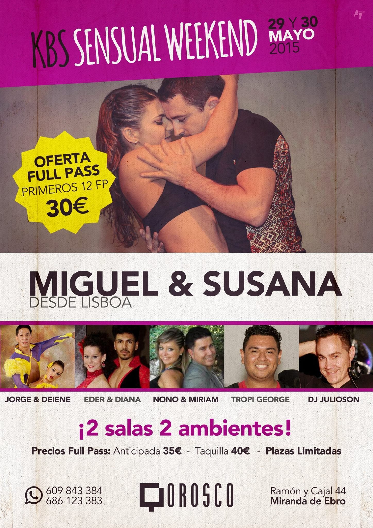 Kbs Sensual Weendend con Miguel e Susana