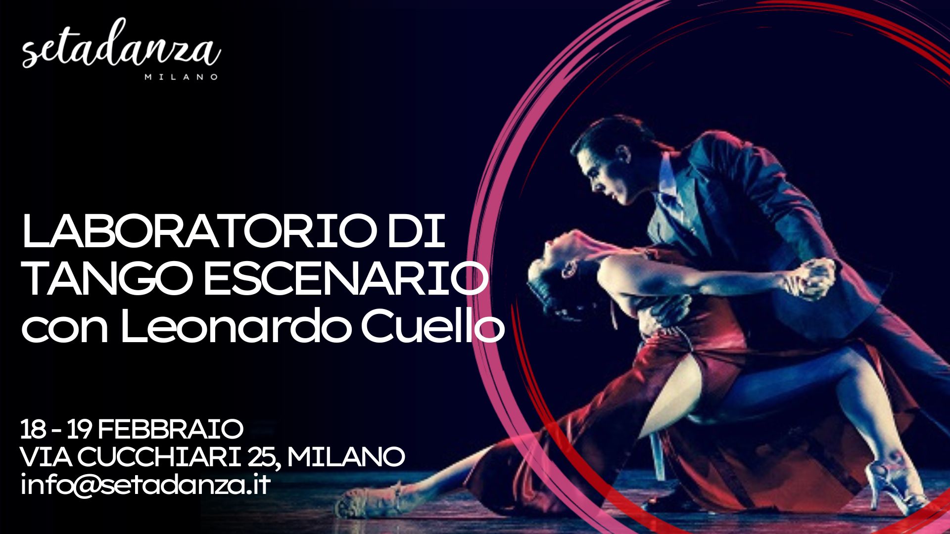 Laboratorio Tango Escenario con Leonardo Cuello