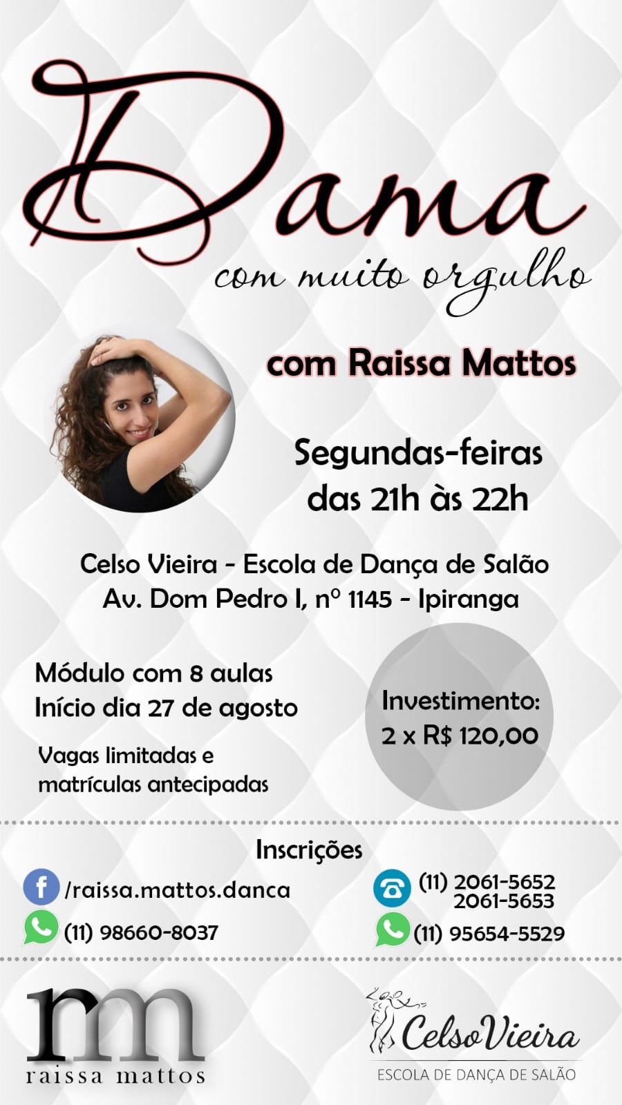 Dama com muito orgulho