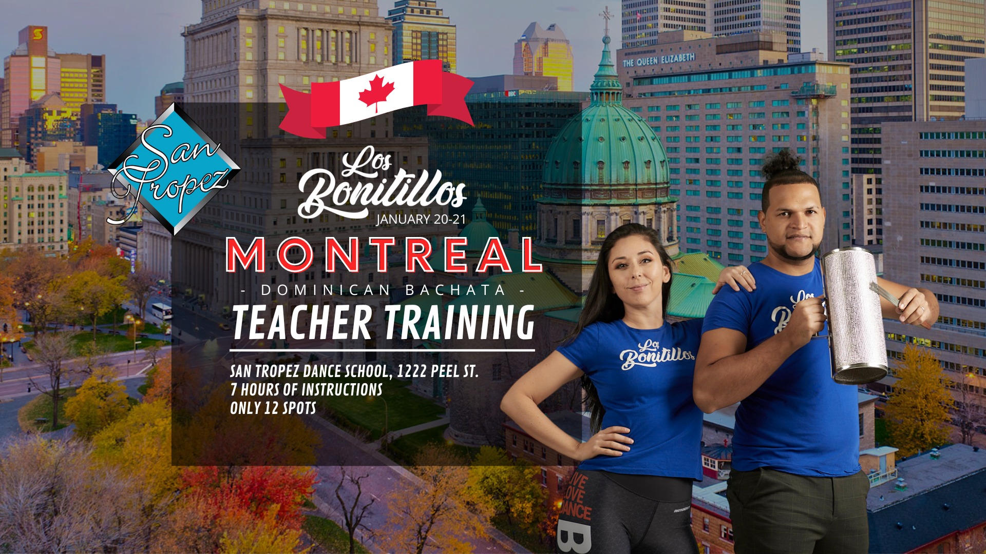 Dominican Bachata Teacher Training with Los Bonitillos at San Tropez
