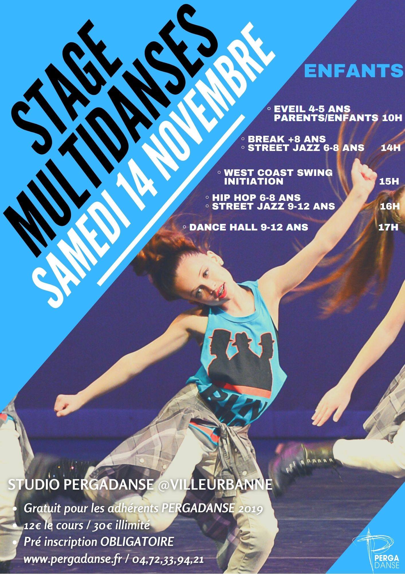 Stage multidanses spécial "KIDS"
