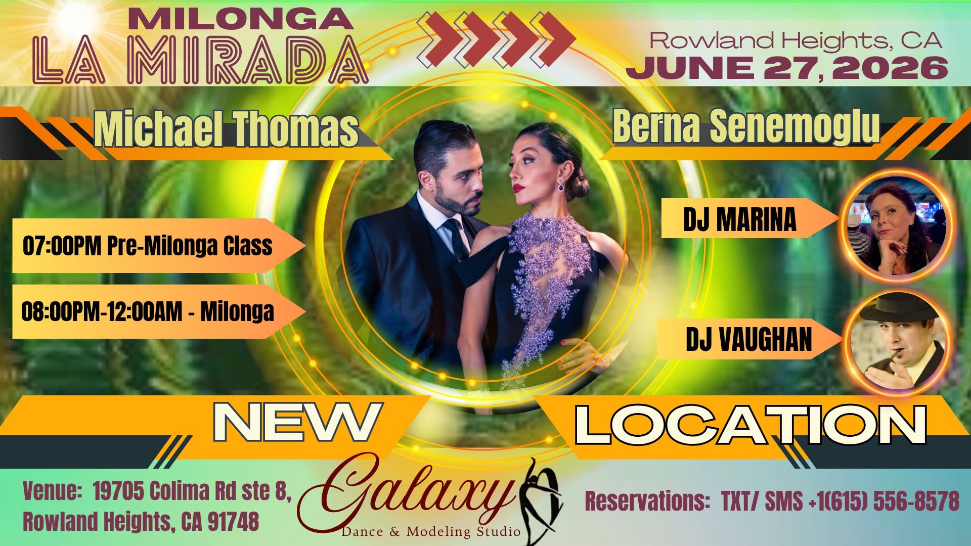 Milonga La Mirada - π₯ Michael Thomas y Berna Senemoglu π₯