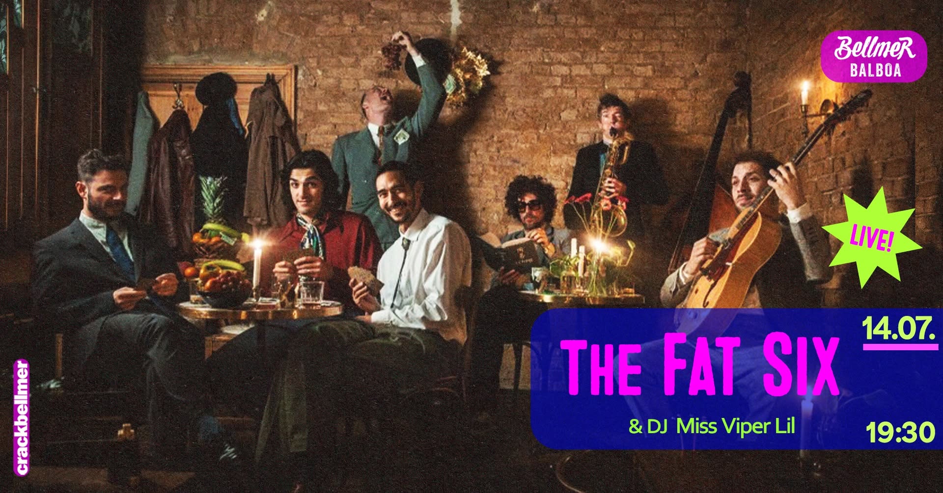 Bellmer Balboa w The Fat Six - LIVE ! ! !