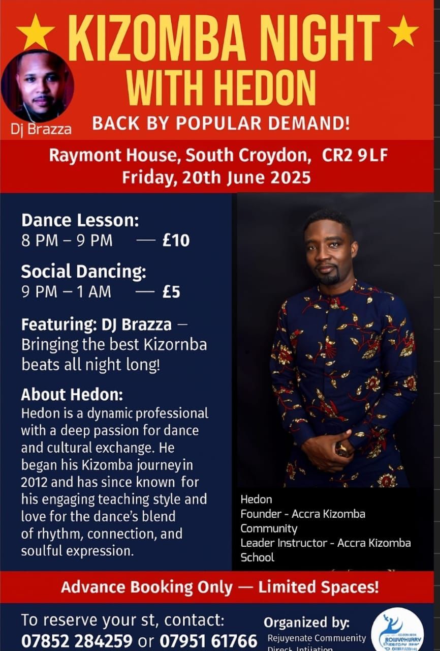 kizomba with Hedon - Back By Popular Demand!