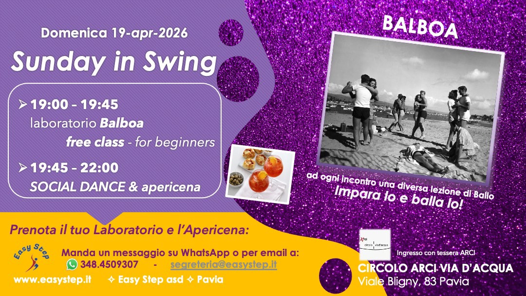 Sunday in SWING, 19-apr-26