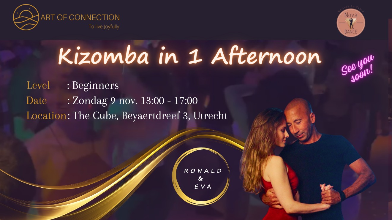 Kizomba in 1 Afternoon (beginners) bootcamp