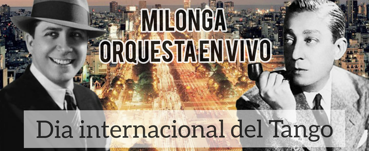 MILONGA CON ORQUESTA DE TANGO EN VIVO