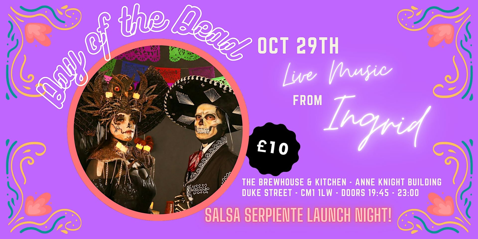 Day of the Dead! Salsa Launch at The Brewhouse with Live Music