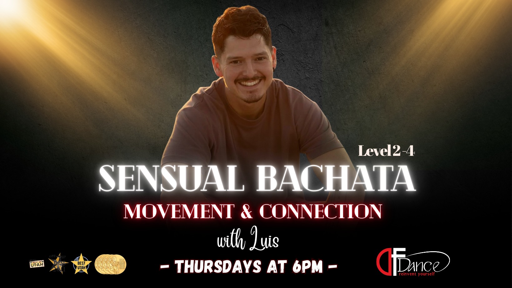 Sensual Bachata Movement & Connection (Level 2 4) ππ₯ Starts 3 12!