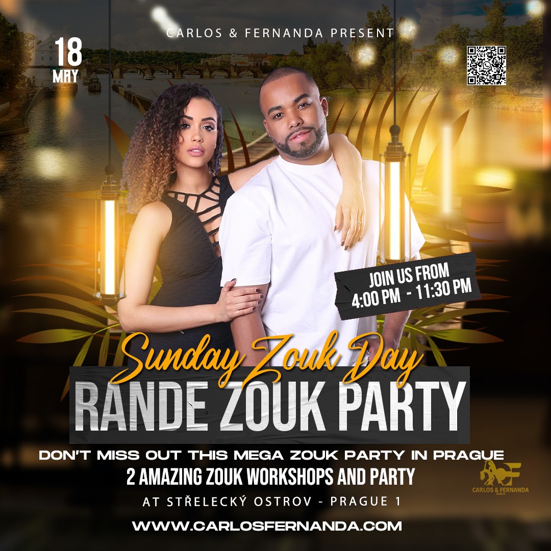 🎉 Rande Zouk Party - Střelecký ostrov🎉
