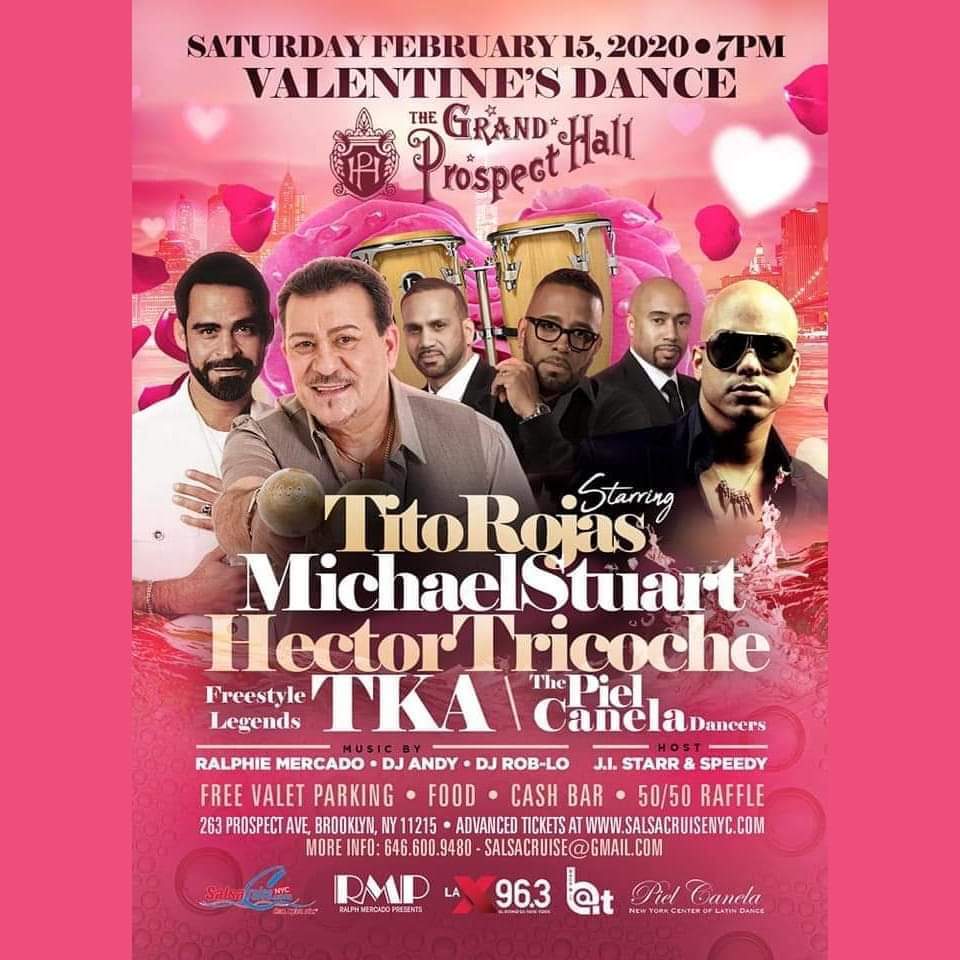 VALENTINE'S DAY DANCE THE GRAND PROSPECT HALL