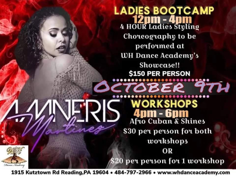 Amneris Martinez Bootcamp &workshops