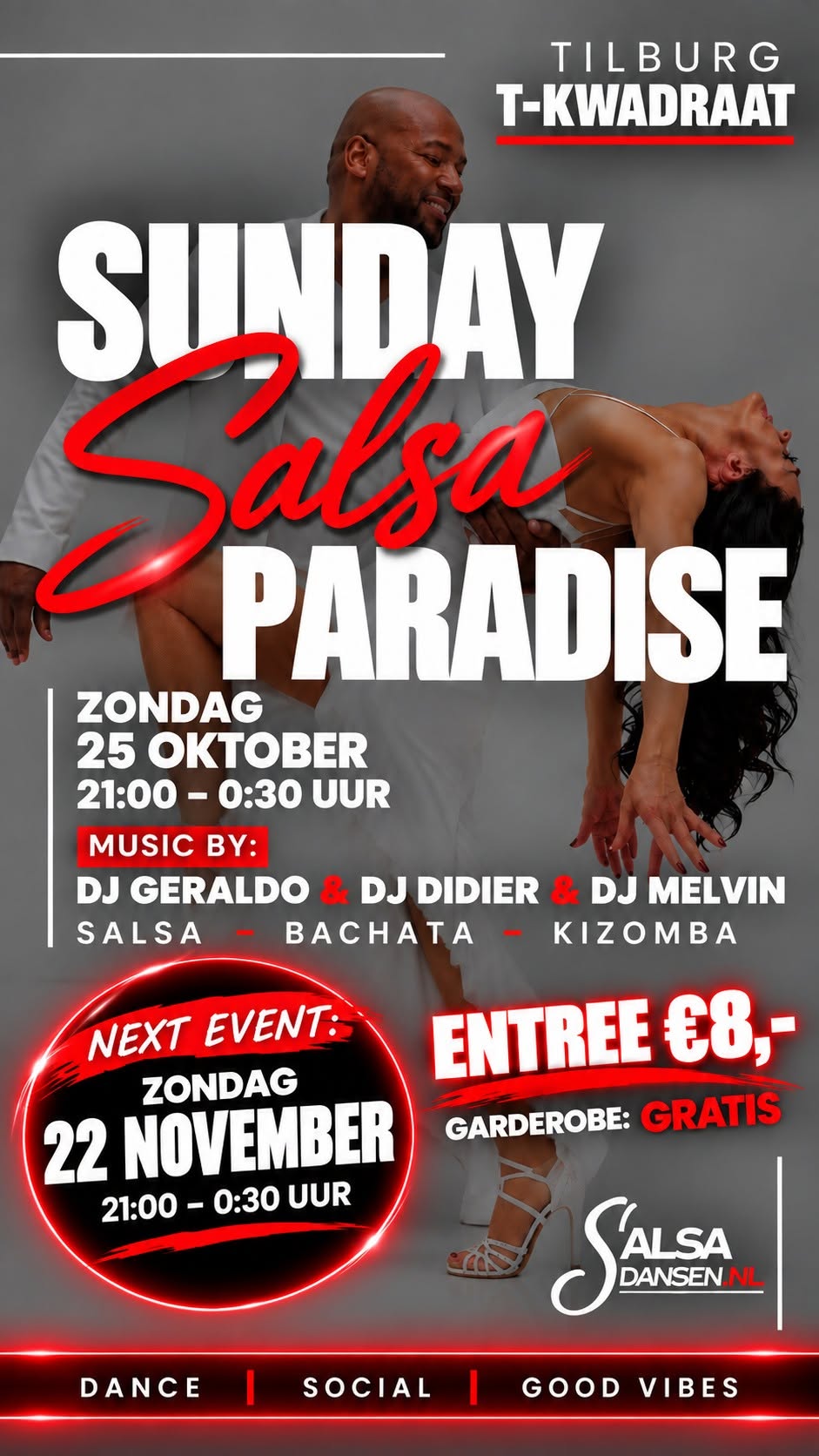 Sunday Salsa Paradise : Your Social Dance Night