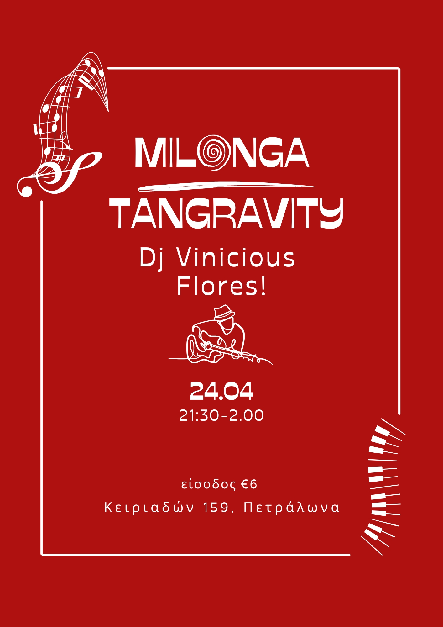 Milonga Tangravity ~ Dj Vinícius Flores !!!