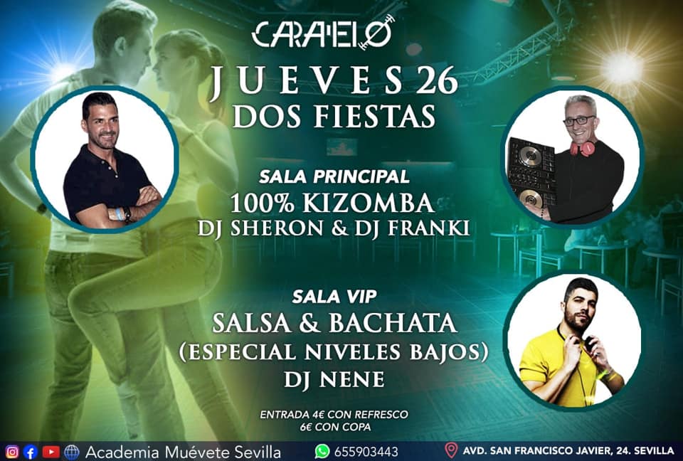 Jueves 26 Kizombero en caramelo