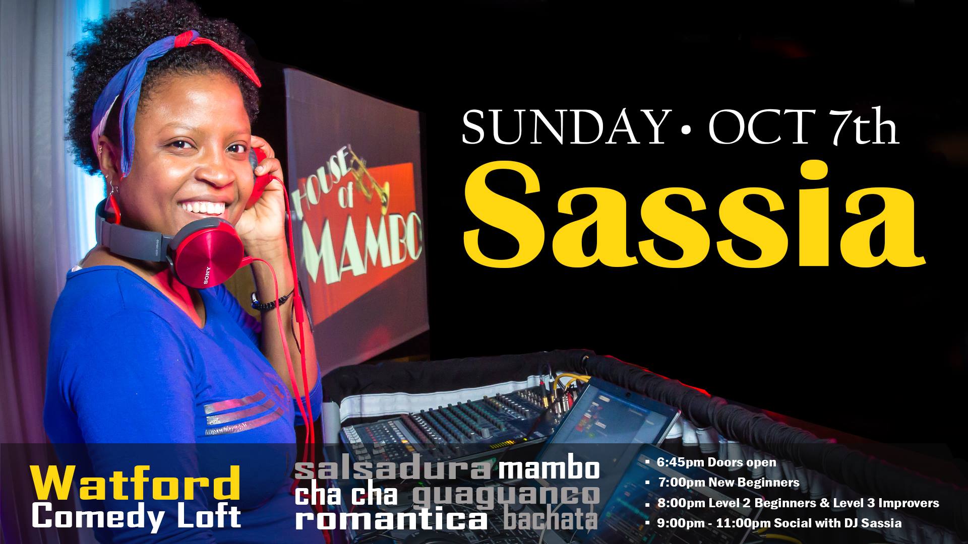 Sassia's Sunday Mambo Watford
