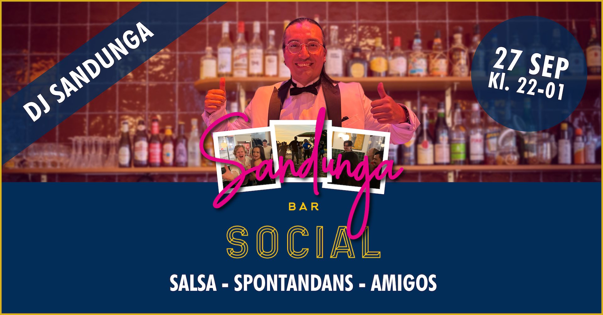Sandunga Bar Social - 27 september