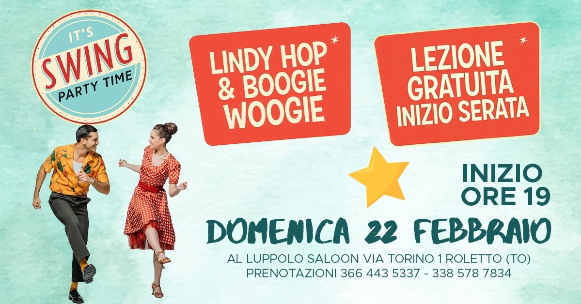 It's Swing Party Time - Lindy Hop & Boogie Woogie