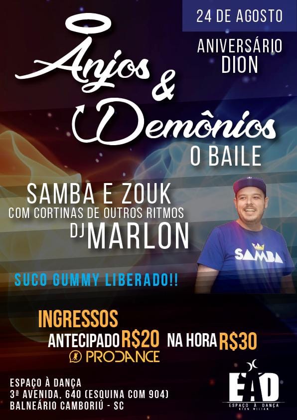 Anjos & Demônios - Baile De Aniversário - Dion