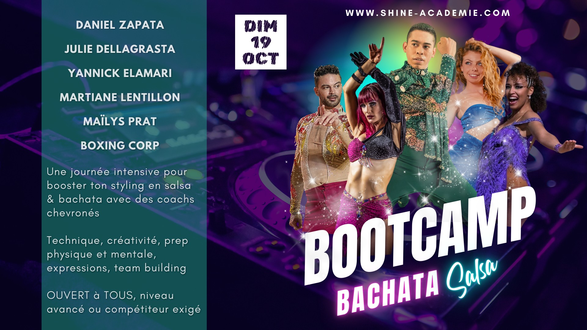 Formation - Danseurs Salsa & Bachata haut niveau