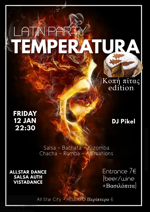 TEMPERATURA LATIN PARTY