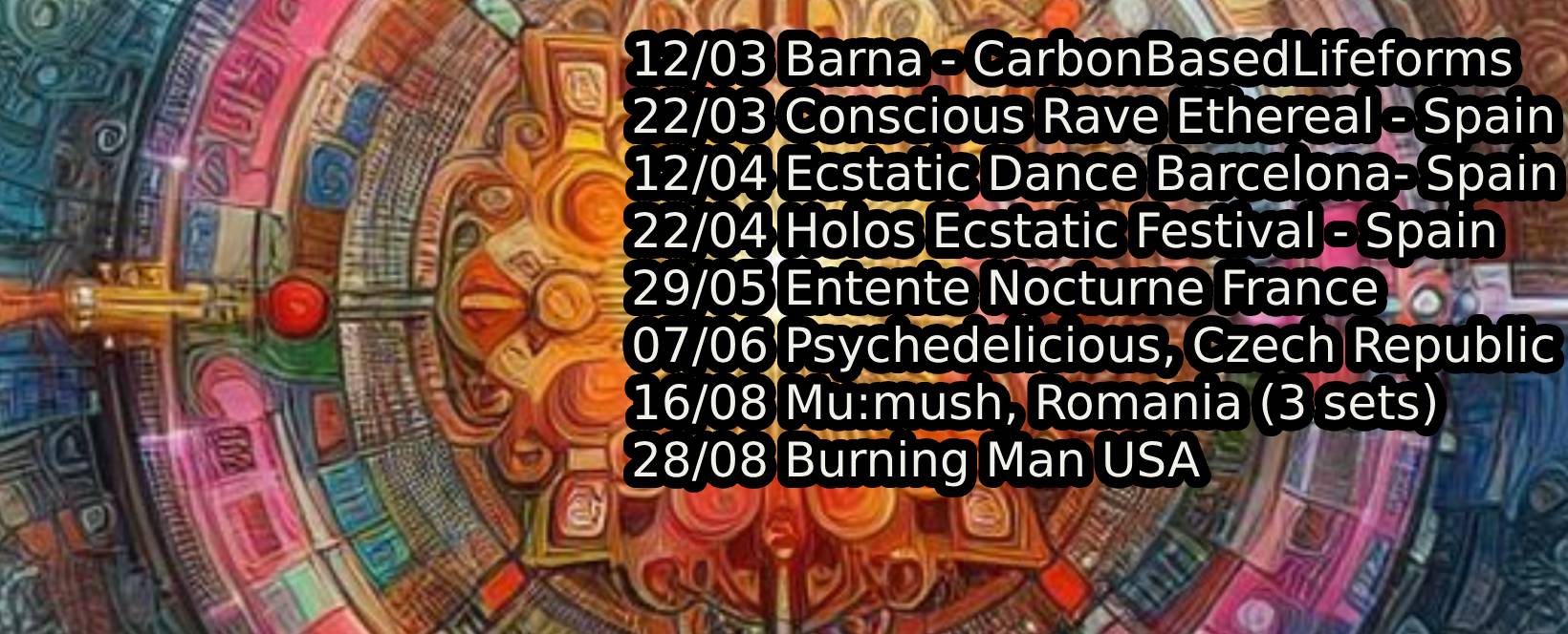 12 4 Ecstatic Barcelona - Cosmic Celebration