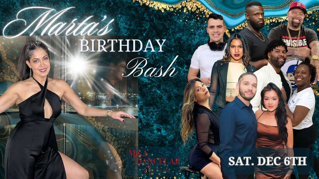 Bachata & Cocktails SBK Social Ft Marta's 50th Birthday Bash!