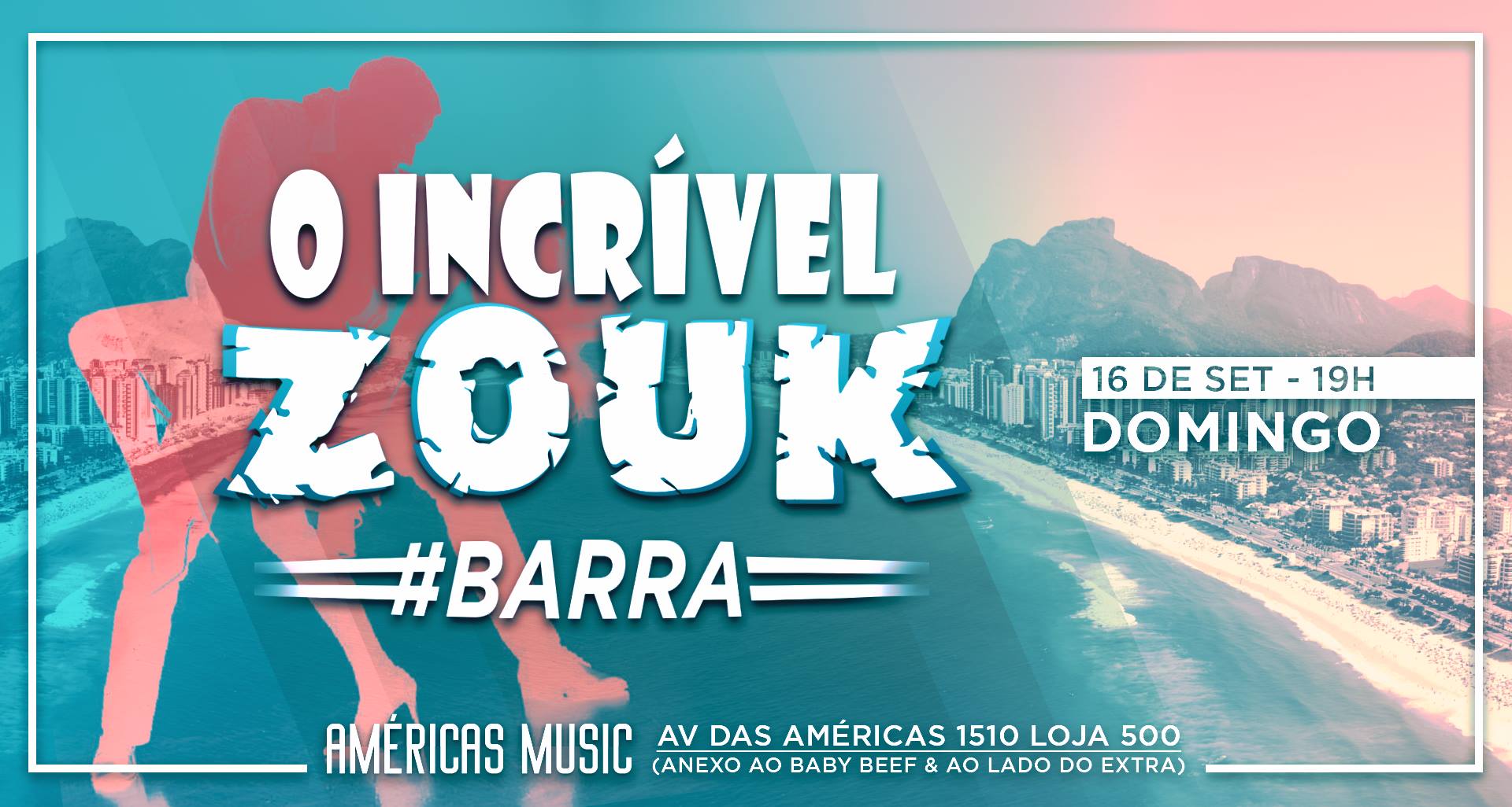 O Incrível zouk HOjE #Barra