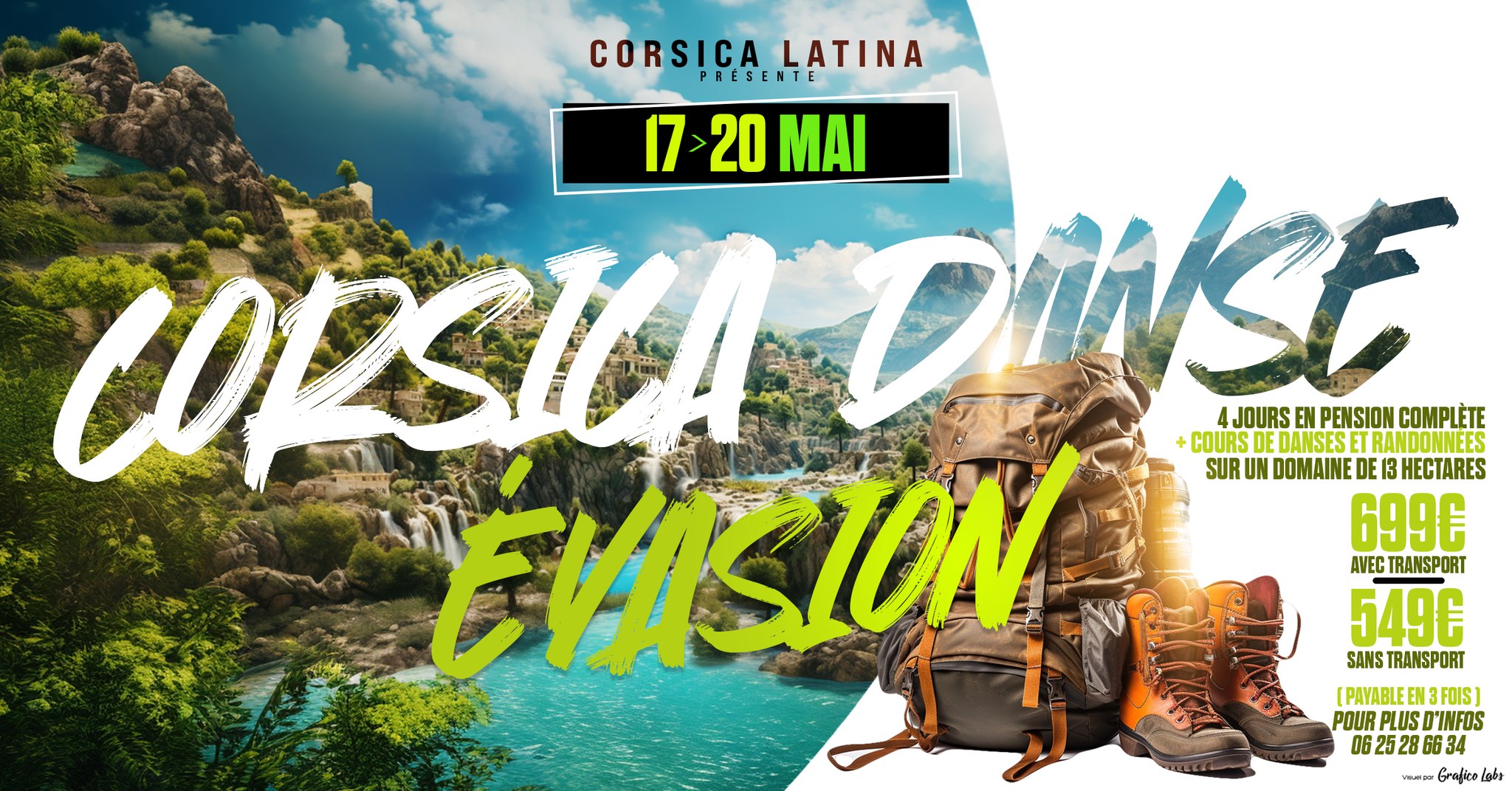 CORSICA DANSE & EVASION du 17 au 20 Mai 2024