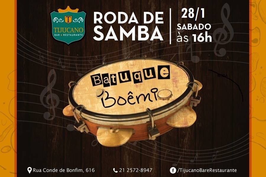Roda de Samba do Batuque Boêmio & Convidados