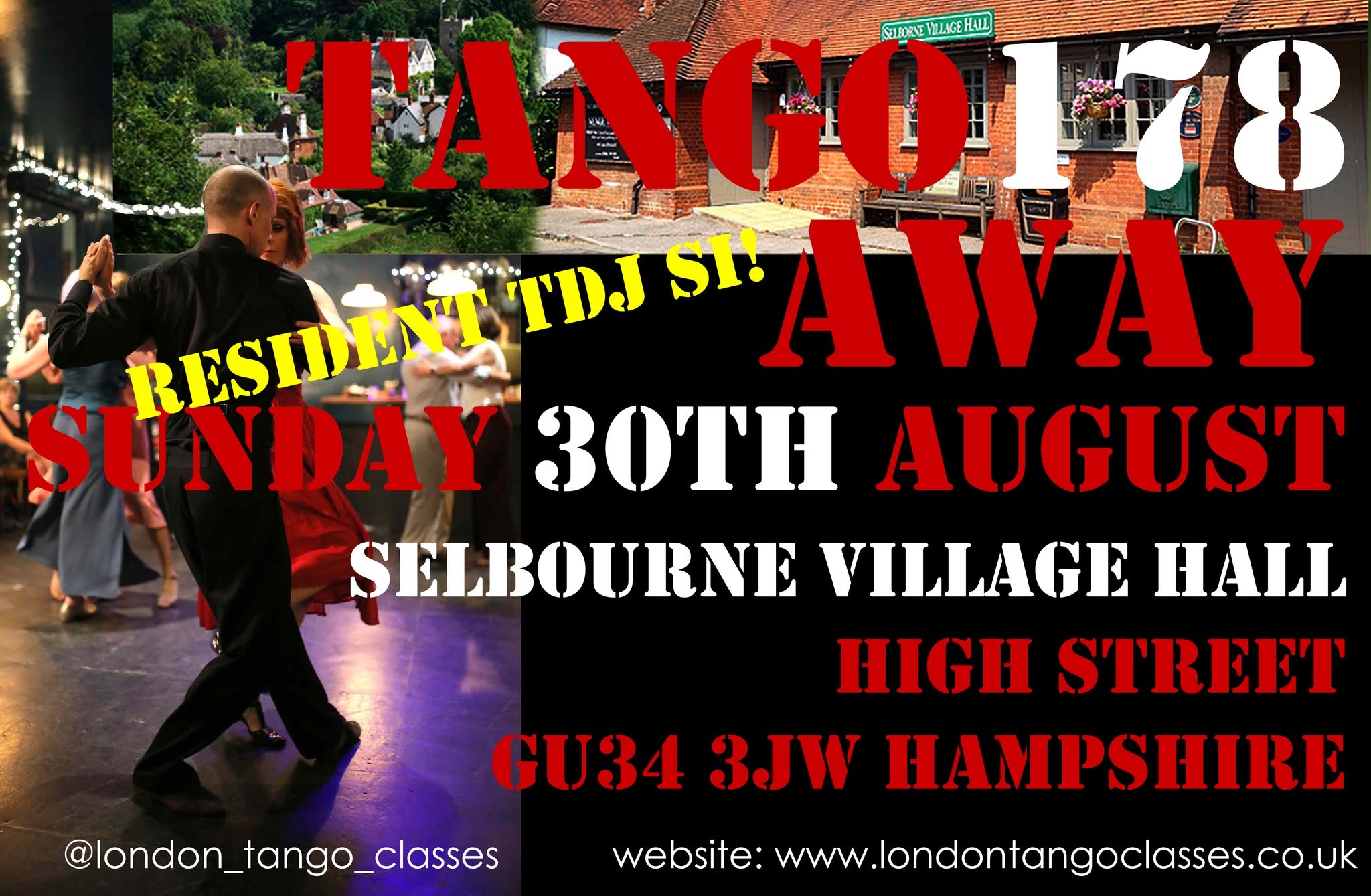 Tango178 AWAY in Hampshire!