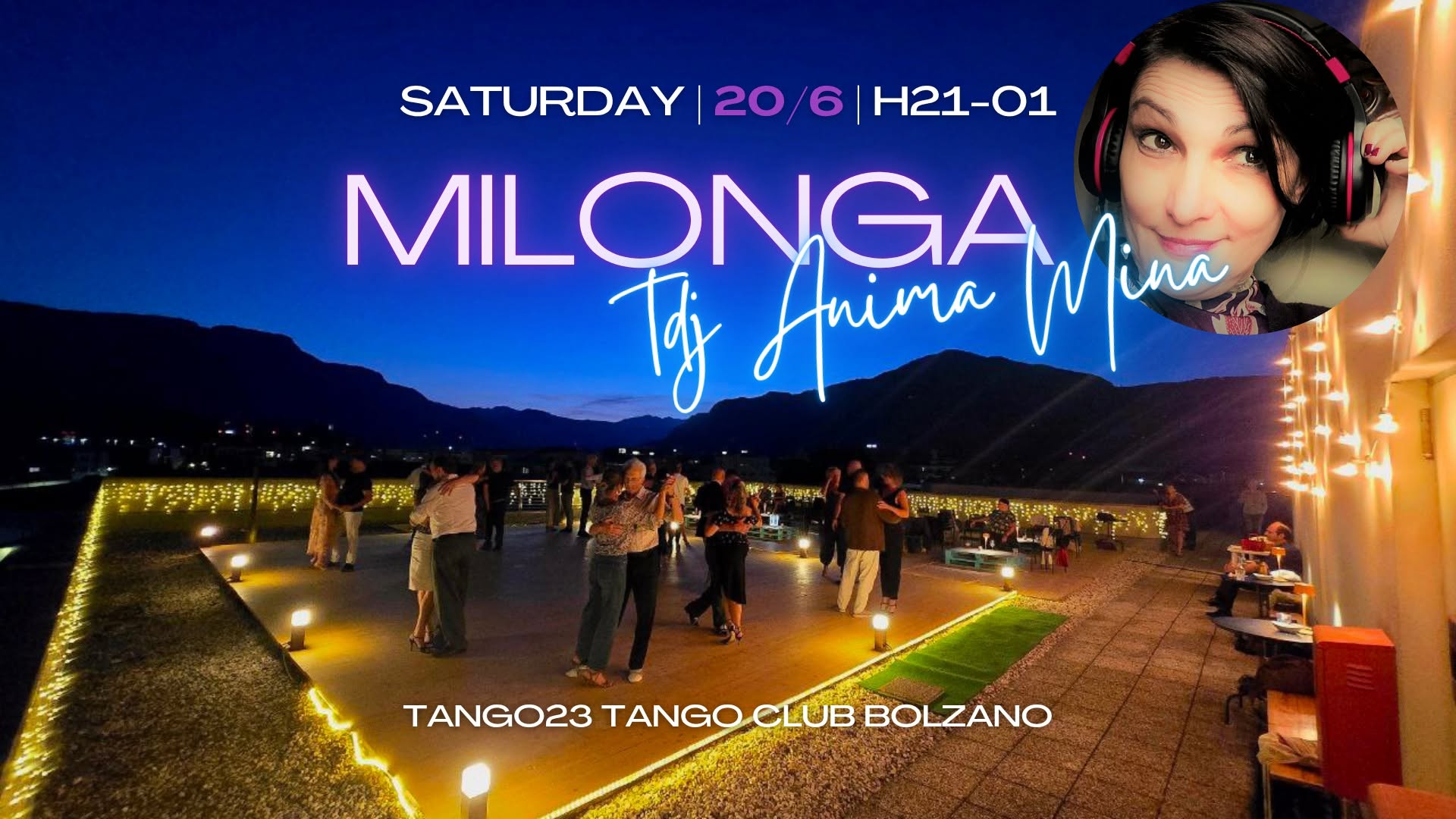 Abrazame! La milonga del Sabato. Tdj Anima Mina - Ospiti Julio Bassan & Majo Caballero