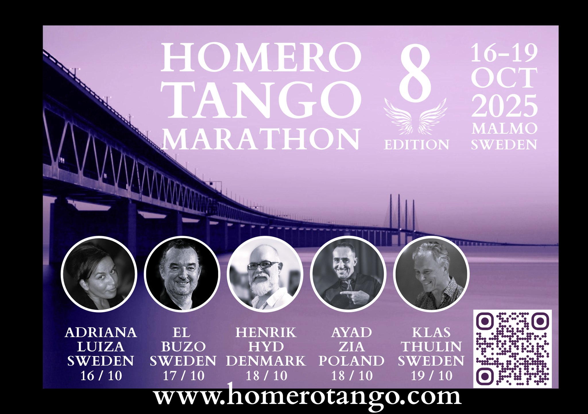 HOMERO TANGO MARATHON 8 16-19 Oct 2025