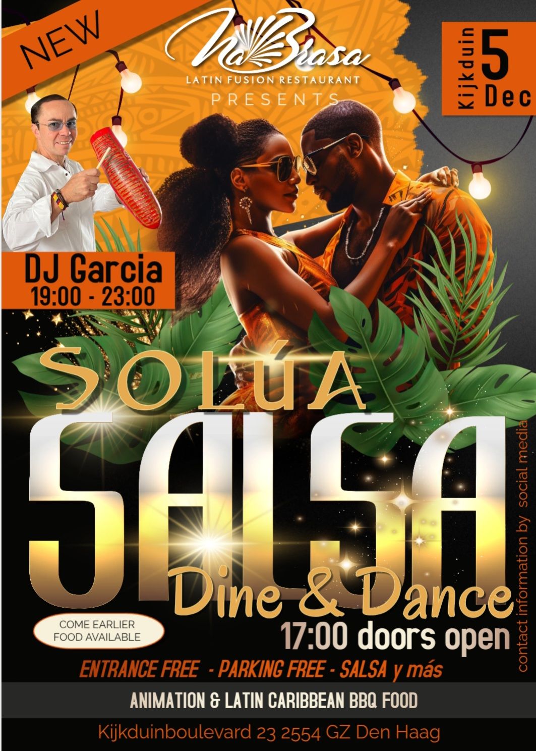 Solúa Salsa Dine & Dance