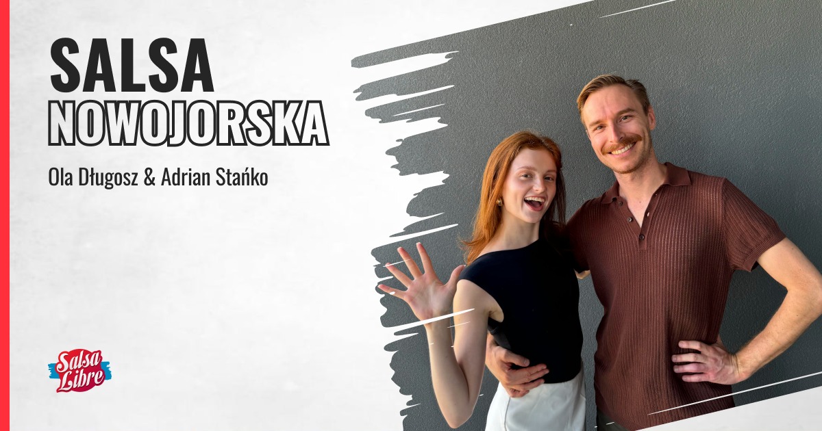 Salsa on2 P-open - crash course z Adrianem i Olą 11.10