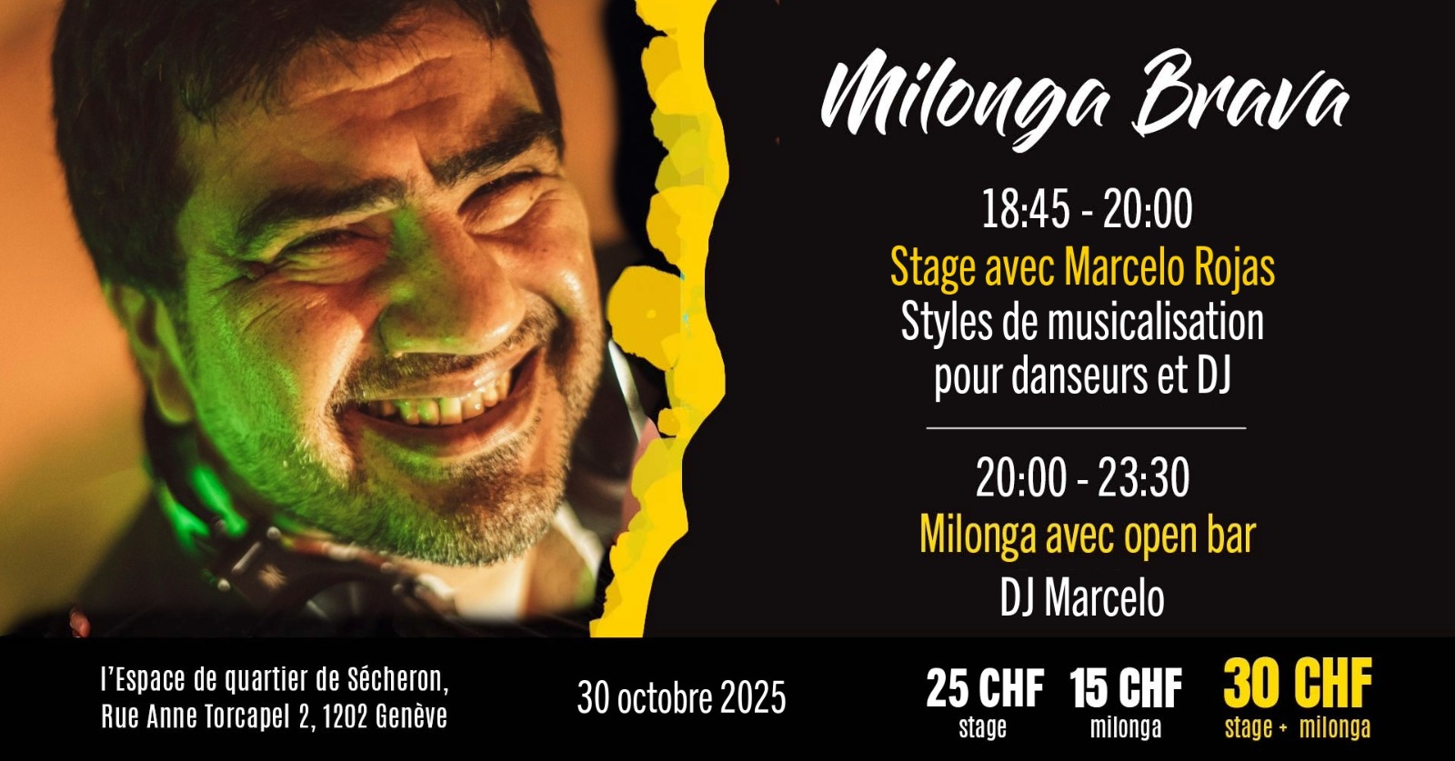 Milonga Brava avec Marcelo Rojas