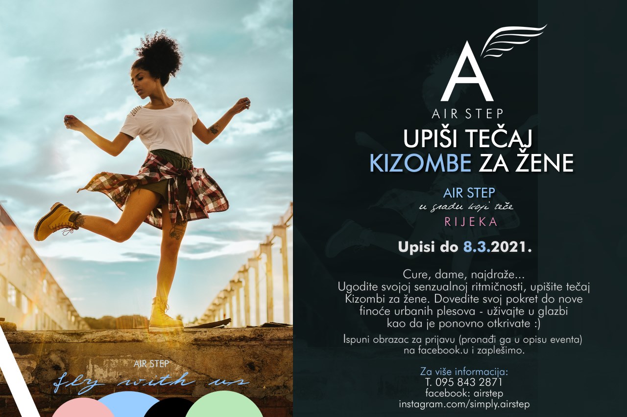 Kizomba Fusion Lady Style Početni Tečaj
