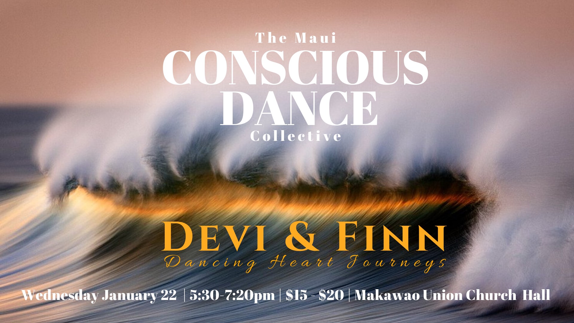Conscious Dance 1 22: Devi & Finn (Dancing Heart Journeys)